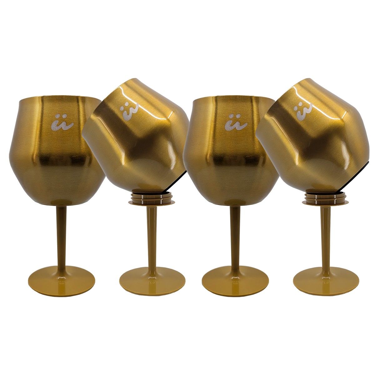 Copa Cóctel Güten Cup | Acero Inox doble | Desmontable | Vaso y Copa