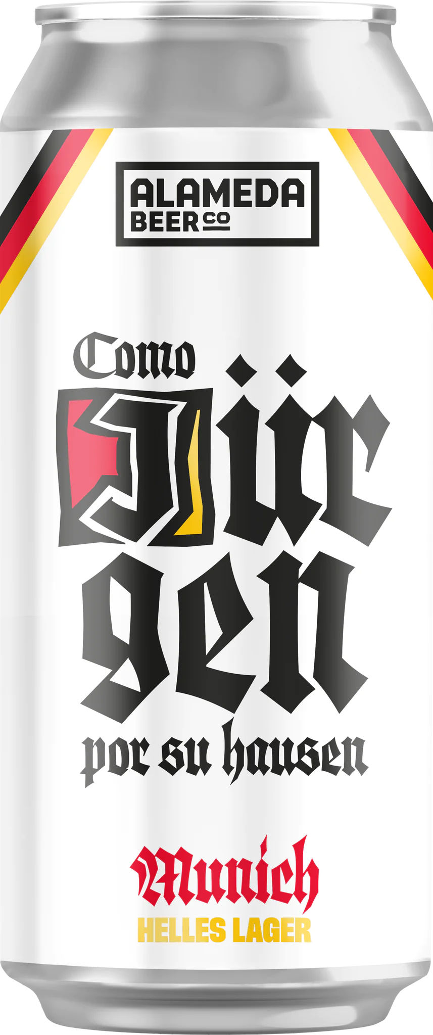 Jürgen Munich Helles Recarga | Lager | Alameda Beer Co.