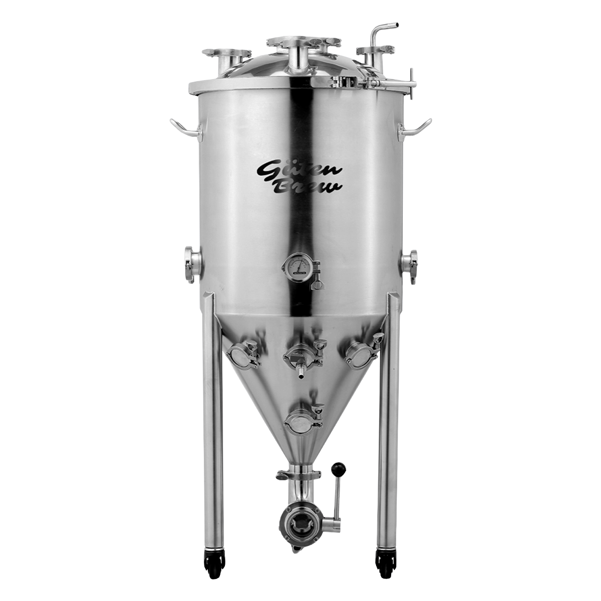 Fermentador Isobárico 57 Litros Sistema tri-clamp | 55L efectivos | Acero Inoxidable