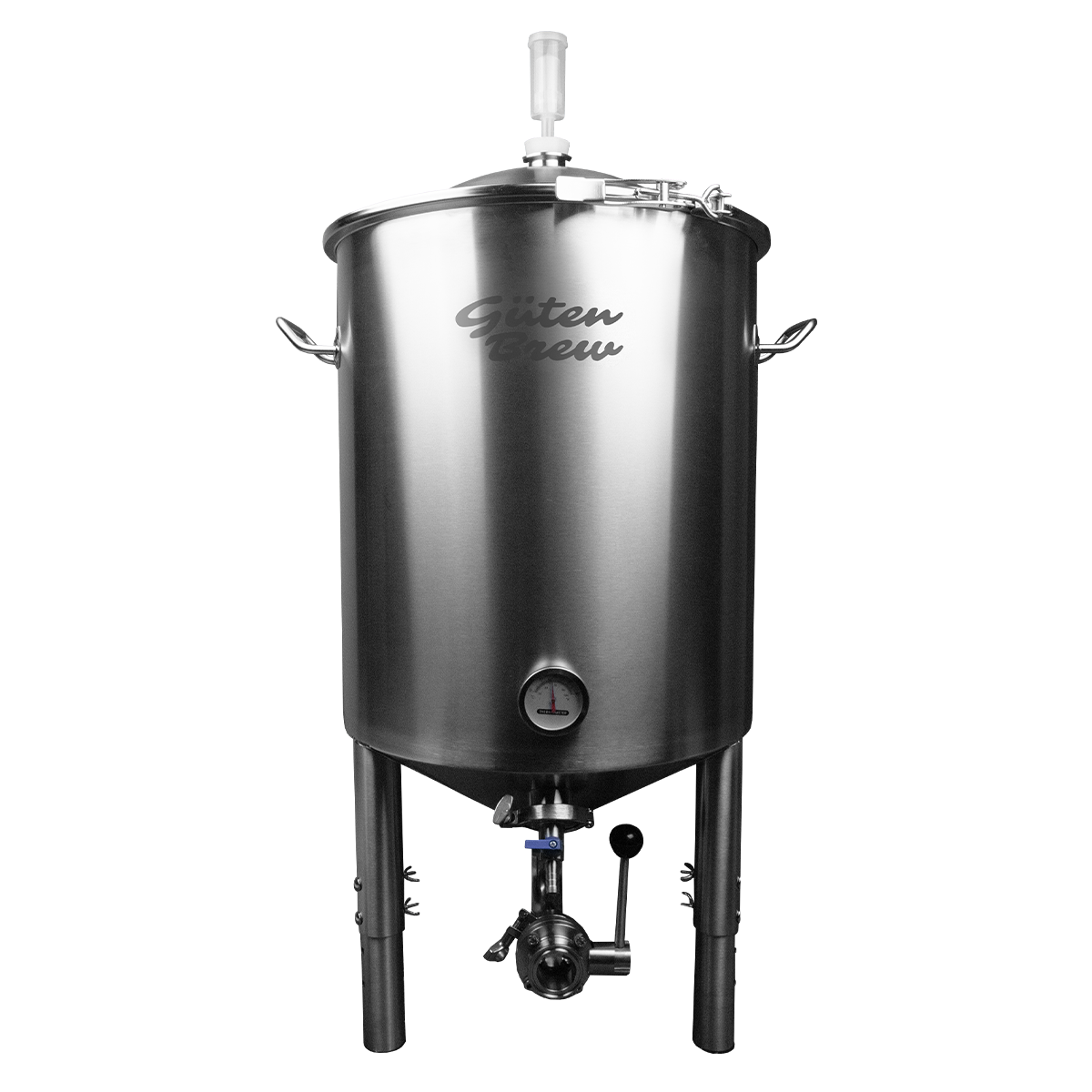 Fermentador Güten 58L totales con sistema tri-clamp | 55L efectivos | Acero inoxidable
