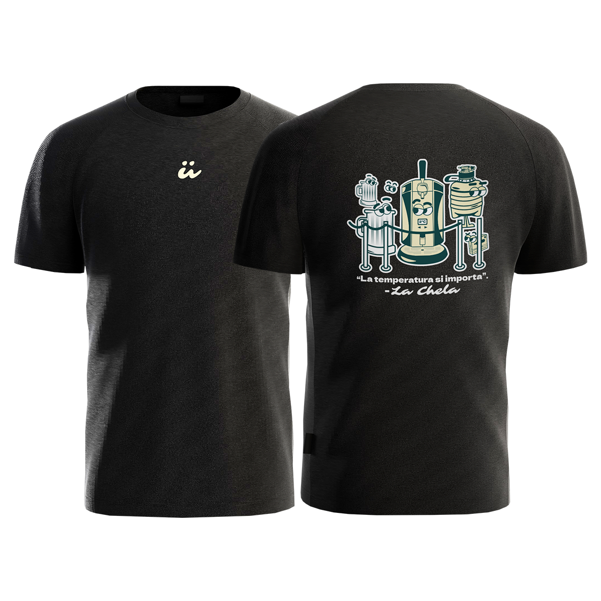 La temperatura si importa - Polera Guten Brew | 100% algodón sustentable
