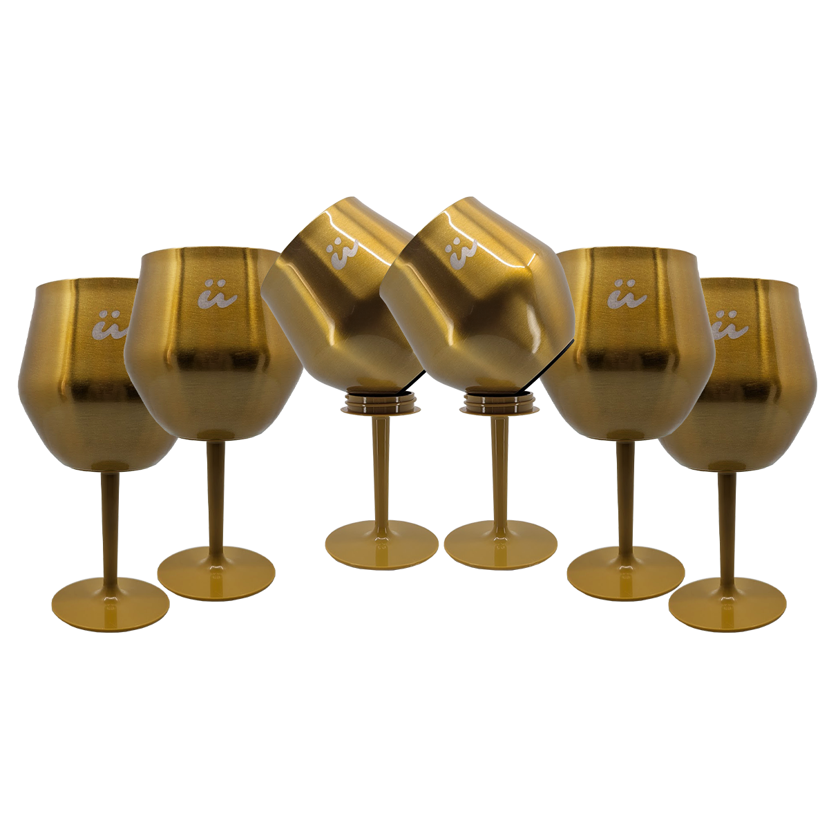 Copa Cóctel Güten Cup | Acero Inox doble | Desmontable | Vaso y Copa