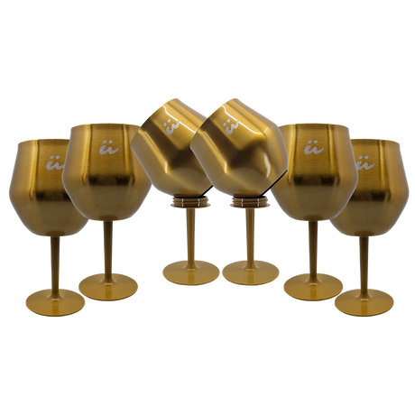 Copa Cóctel Güten Cup | Acero Inox doble | Desmontable | Vaso y Copa