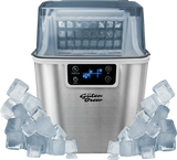 Guten Ice 2.0 - Máquina de Hielo Portátil Autolimpiante | 20kg/día | Cubos Listos en 8-20min