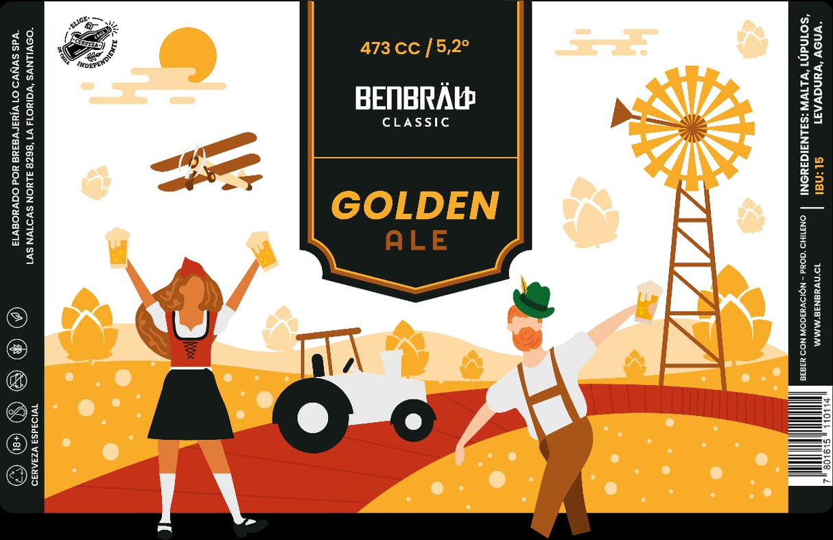 Recarga Benbrau Golden Ale