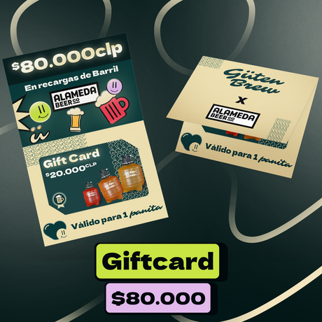 GIFT CARD Recarga en Alameda
