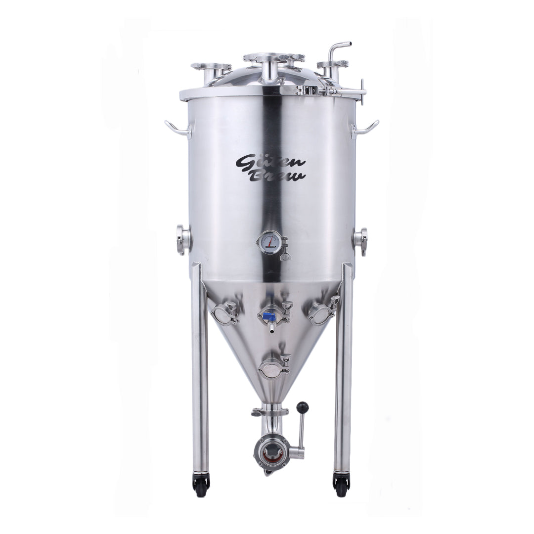 Fermentador Isobárico 57 Litros Sistema tri-clamp | 55L efectivos | Acero Inoxidable