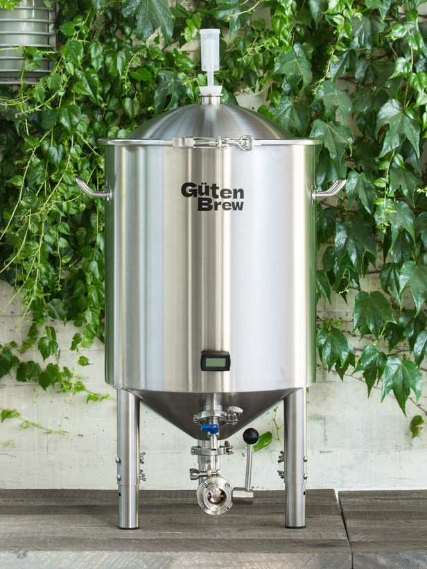 Fermentador Güten 58L totales con sistema tri-clamp | 55L efectivos | Acero inoxidable